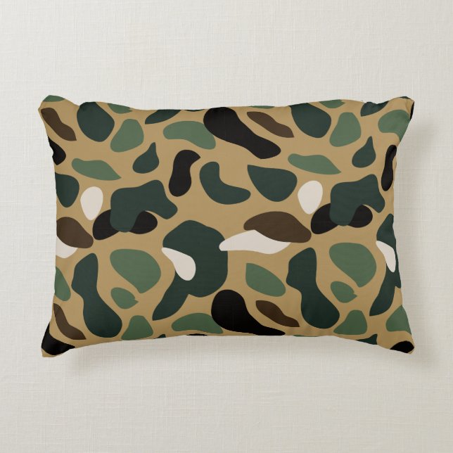 Cojín Decorativo Camuflaje 7 (Anverso)