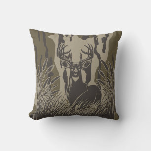 Cojín Decorativo Camuflaje de tierras bajas para caza de venado col