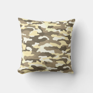 Cojín Decorativo Camuflaje del desierto