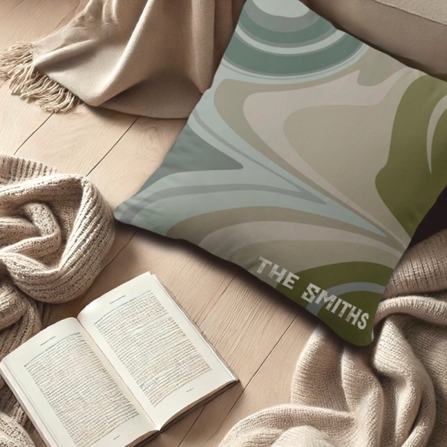 Cojín Decorativo Camuflaje Inspirado Nombre Personalizado Abstracto (Subido por el creador)