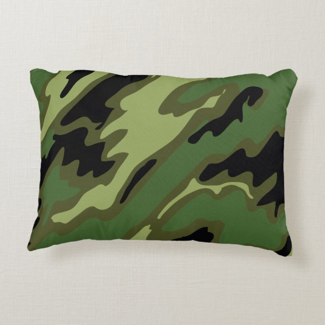 Cojín Decorativo Camuflaje militar (Reverso)