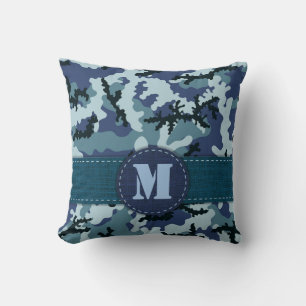 Cojín Decorativo Camuflaje naval