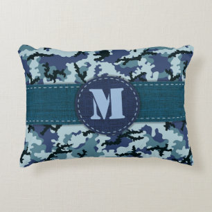 Cojín Decorativo Camuflaje naval