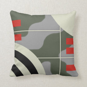 Cojín Decorativo camuflaje plano militar ww2