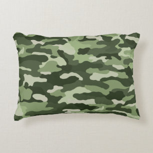 Cojín Decorativo Camuflaje verde