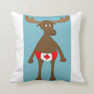 Cojín Decorativo ¿Canadiense, Eh? Alces