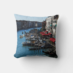 Cojín Decorativo Canal Grande, Venecia, Italia