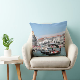 Cojín Decorativo Canal Pillow de Venecia