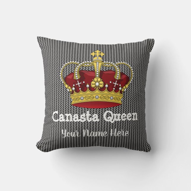 Cojín Decorativo Canasta Queen Pillow (Anverso)