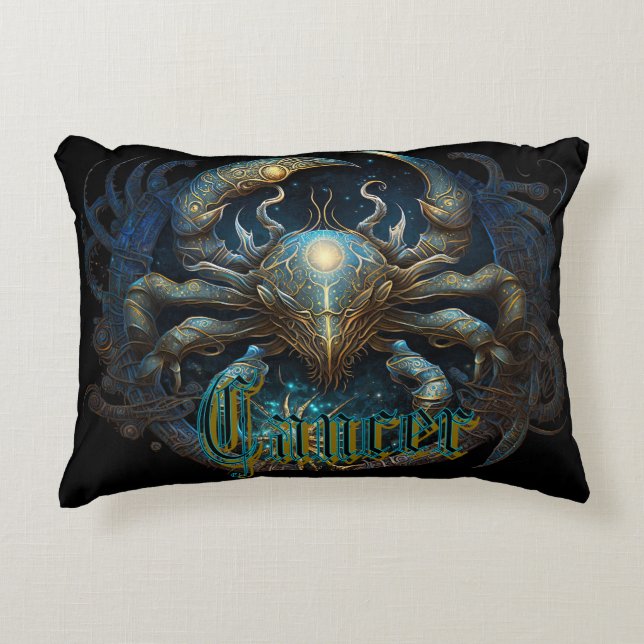 Cojín Decorativo Cáncer (Anverso)