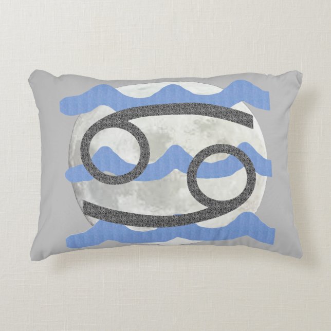 Cojín Decorativo Cancer (Anverso)