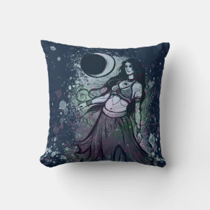 Cojín Decorativo Cáncer Belly Zodiac MoonChild Goddess