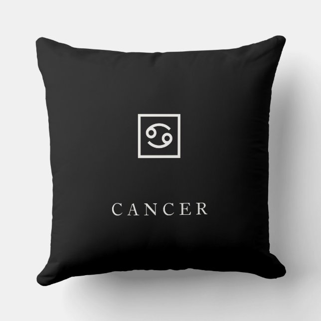Cojín Decorativo CÁNCER – El Alma Lunar (Reverso )