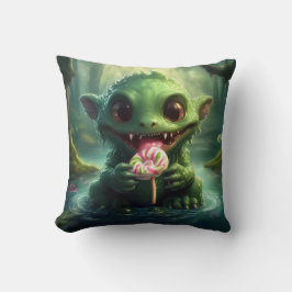 Cojín Decorativo Candamio de Comer de Monstruo Swamp