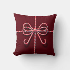 Cojín decorativo Candy Cane Bow