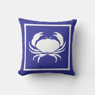 Cojín Decorativo Cangrejo blanco ~ Casa de playa