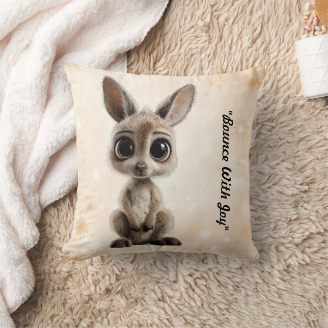 Cojín Decorativo "Canguro Adorable" (Manta)