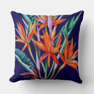 Cojín Decorativo canna floral tropical