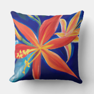 Cojín Decorativo canna floral tropical