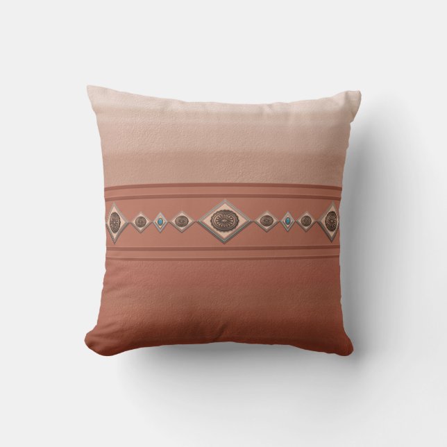 Cojín Decorativo Cañón Sandstone del Suroeste de 16" (Anverso)