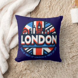 Cojín Decorativo Cansado de Londres