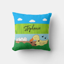 Cantando Madre Pato Cerca Del Agua: