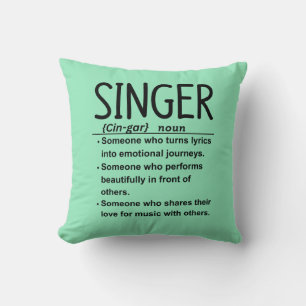 Cojín Decorativo Cantante