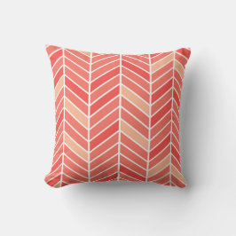 Cojín Decorativo Cantiapiled Chevron| melocotón
