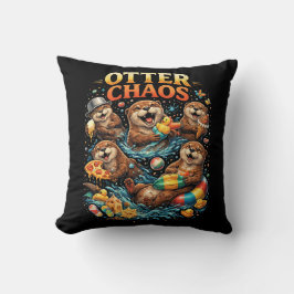 Cojín Decorativo Caos de Nutria