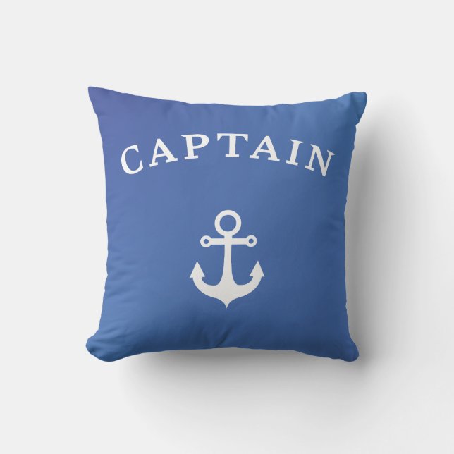 Cojín Decorativo Capitán (Anverso)
