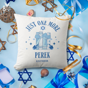 Cojín Decorativo Capítulo de Hanukkah judío SOLO UN PEREK más