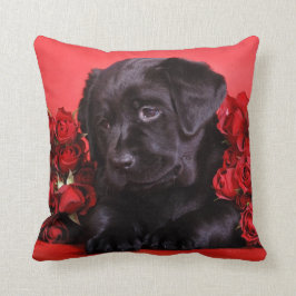 Cojín Decorativo Capola de Labrador con rosas