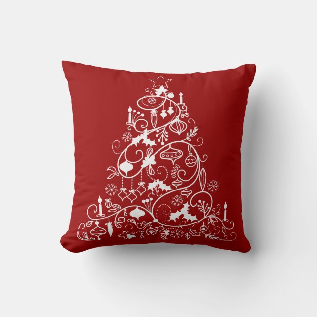 Cojín decorativo caprichoso del día de fiesta del (Anverso)