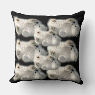 Cojín Decorativo Caprichoso lindo septentrional ártico animal del