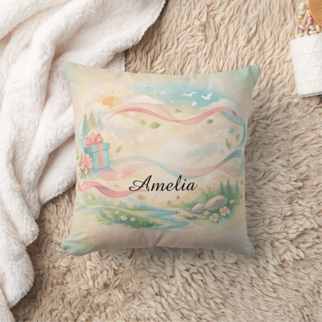 Cojín Decorativo Caprichoso Personalizable (Manta)