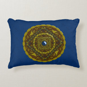 Cojín Decorativo Capricornio Mandala Accent Pillow
