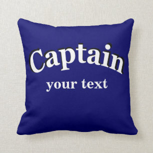 Cojín Decorativo Captain para personalizar