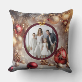 Cojín Decorativo Capturar Navidades fotográficos Personalizados de