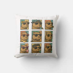 Cojín Decorativo Capybara Calm Crew