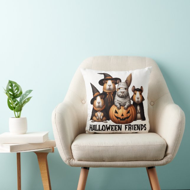 Cojín Decorativo Capybara de Halloween (Silla)