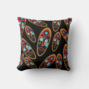 Cojín Decorativo Cara abstracta