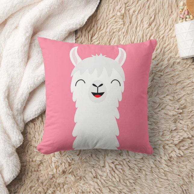 Cojín Decorativo Cara alpaca de Llama (Manta)