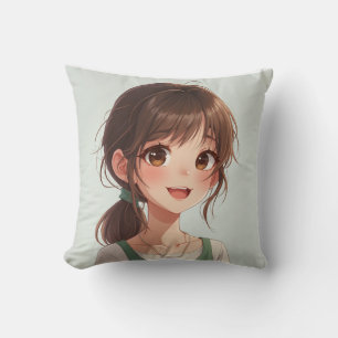 Cojín Decorativo Cara chica Pillow