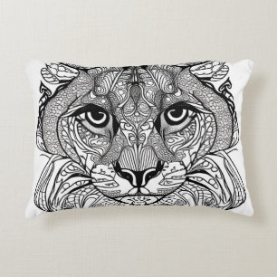 Cojín Decorativo Cara de gato