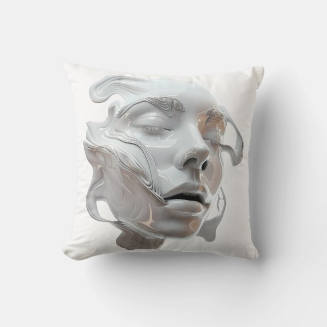 Cojín Decorativo cara de hierro (Anverso)