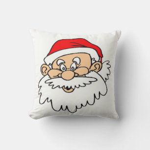 COJÍN DECORATIVO CARA DE SANTA CLAUS