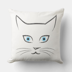 Cojín Decorativo Cara del gato