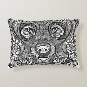 Cojín Decorativo Cara del oso