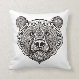 Cojín Decorativo Cara inspirada del oso