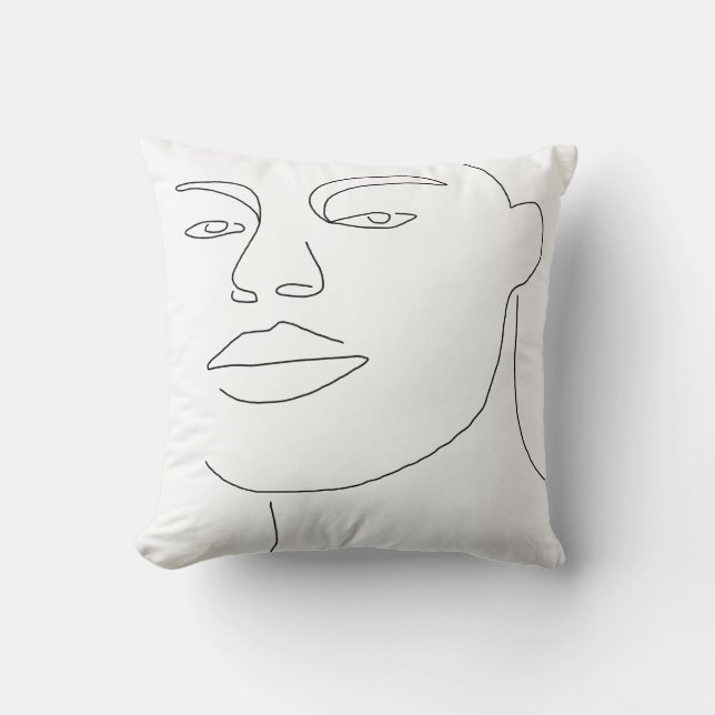 Cojín Decorativo Cara masculina (Anverso)